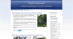 Desktop Screenshot of clichyevenements.fr